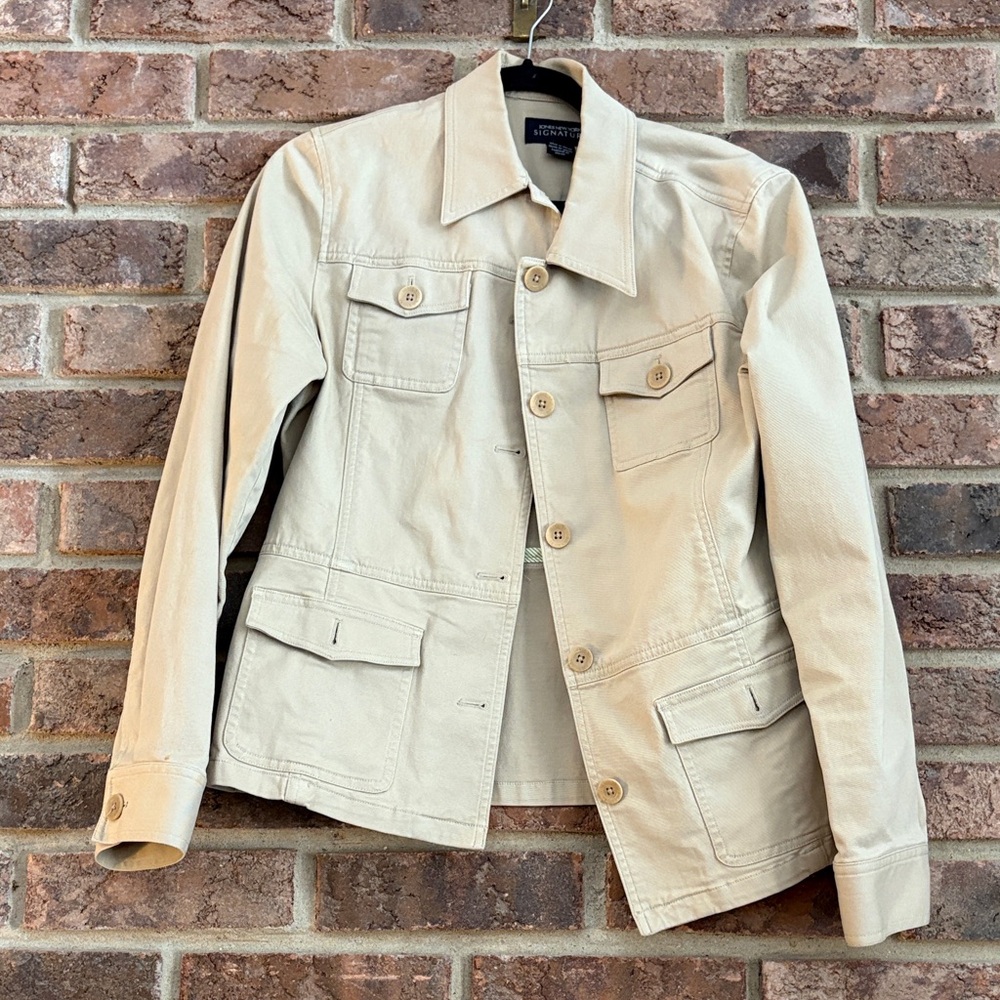 Womens Beige Jacket